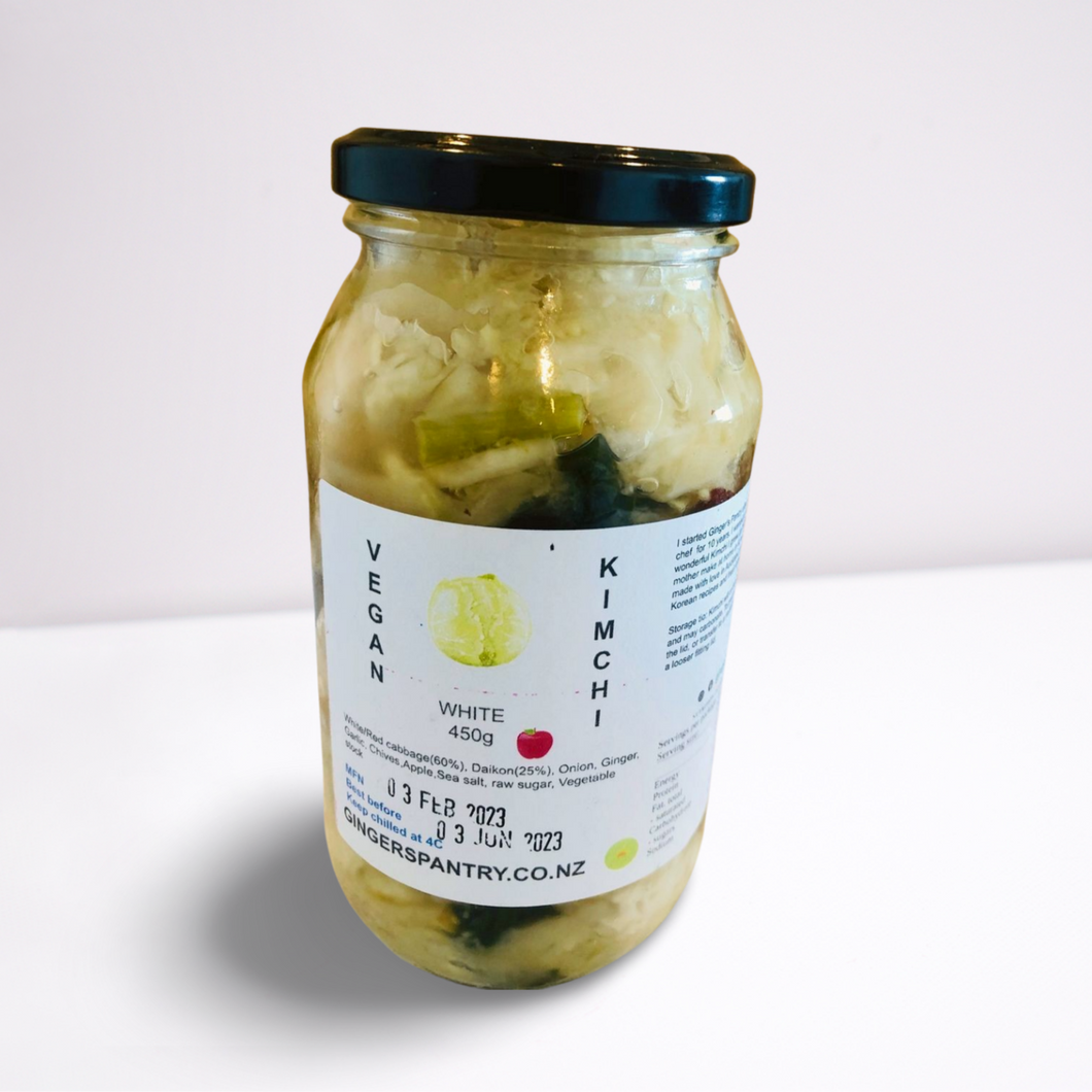 Cabbage Kimchi - White (No chilli) (Vegan)